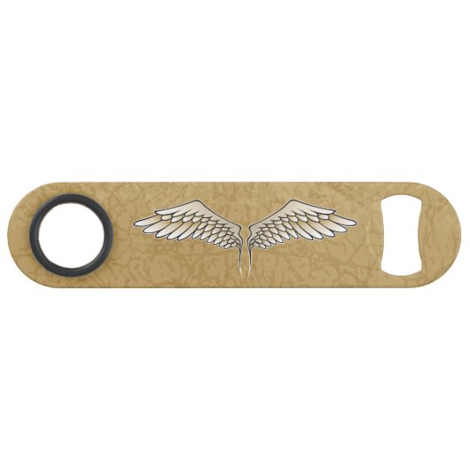 Beige Wings Speed Bottle Open Flessenopener (Voorkant (Horizontaal))
