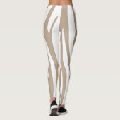 beige wit leggings (Achterkant)