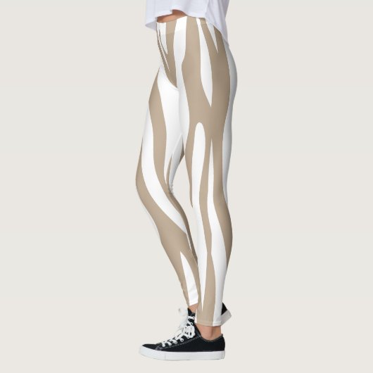 beige wit leggings (Links)