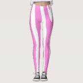 beige wit leggings (Voorkant)