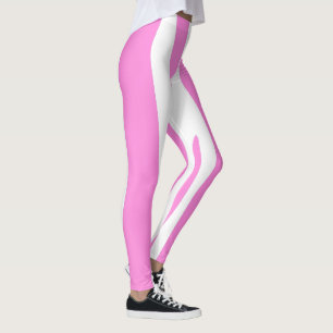 beige wit leggings