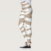 beige wit leggings (Links)