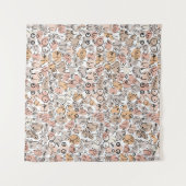 beige woman fun breast wandkleed (Voorkant (horizontaal))