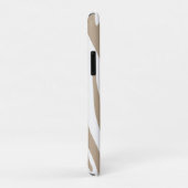 Beige zegel Case-Mate iPhone case (Achterkant/rechts)