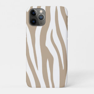 Beige zegel iPhone 11 pro hoesje