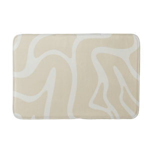 BeigeCream Organisch Hedendaags Minimalistisch Badmat