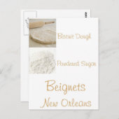 BEIGNETS BRIEFKAART (Voorkant / Achterkant)