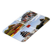 Beijin - China - mozaïek - Magneet (Linkerzijde)