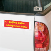 Beijing Biden Bumpersticker (Op Truck)