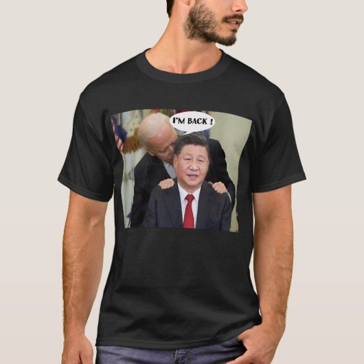 BEIJING BIDEN IK BEN TERUG GEAR T-SHIRT (Voorkant)