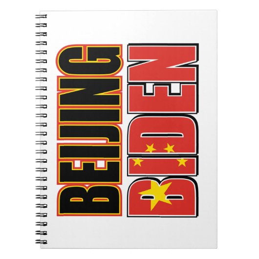 Beijing-Biden Notitieboek (Voorkant)
