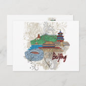Beijing Briefkaart (Voorkant / Achterkant)