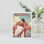 Beijing China Forbidden City Briefkaart (Staand voorkant)