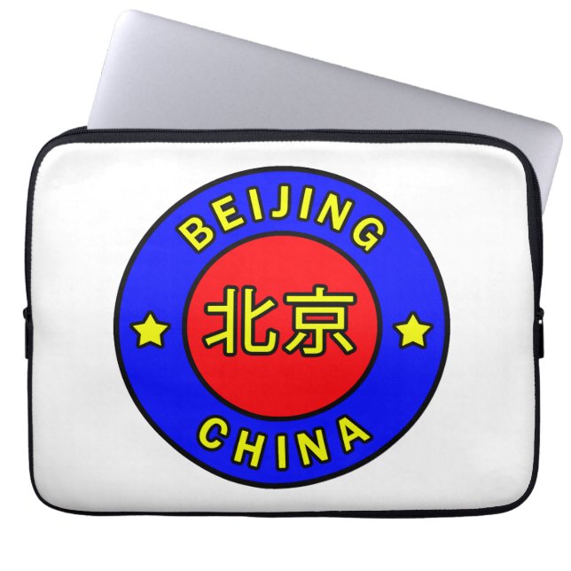 Beijing China Laptop Sleeve (Voorkant)