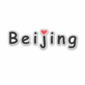 Beijing China Sticker (Voorkant)