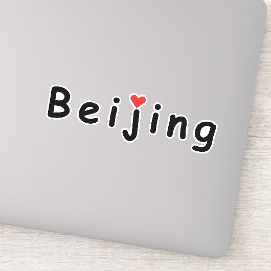 Beijing China Sticker (Detail)