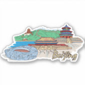 Beijing City Sticker (Voorkant)