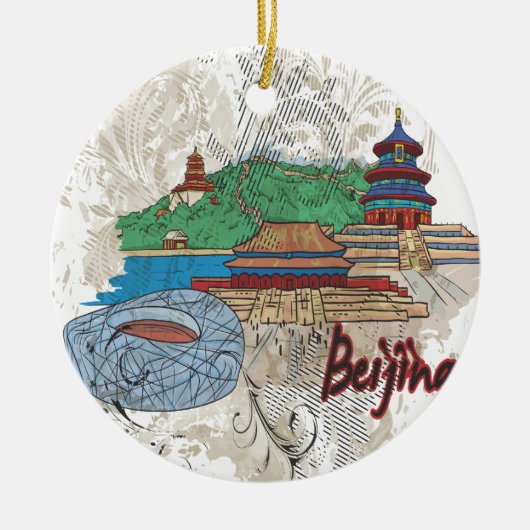 Beijing Keramisch Ornament (Voorkant)