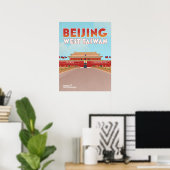 Beijing West Taiwan Poster 18" x 24" (Thuiskantoor)