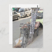 Beijing Work Bike Briefkaart (Voorkant / Achterkant)