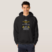 Being a Construction Worker Is Easy Foreman Humor Hoodie (Voorkant volledig)