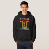 Being A Firefighter Is A Choice Retired Firefighte Hoodie (Voorkant volledig)