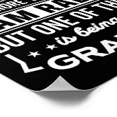 Being A Ham Radio Grandpa Funny Old Man  Poster (Hoek)