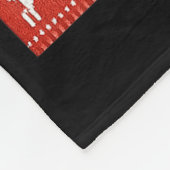 Being Related To Me Funny Ugly Christmas  Fleece Deken (Hoek)