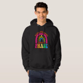 Being Straight Was My Phase Groovy LGBT Pride Mont Hoodie (Voorkant volledig)