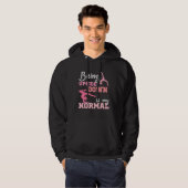 Being Upside Down Is My Normal  Gymnast Sayings  6 Hoodie (Voorkant volledig)