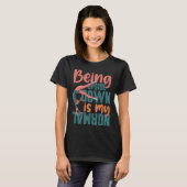 Being Upside Down Is My Normal Gymnast Sayings 7 T-shirt (Voorkant volledig)