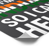 Being Y Indian Funny India  Poster (Hoek)