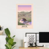 Beinn Ime Munros Van Schotland Reisposter Poster (Thuiskantoor)