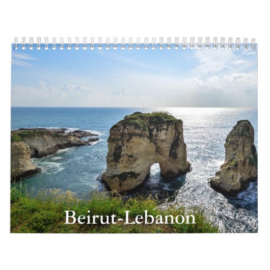 Beiroet-Libanon Kalender (Hoes)