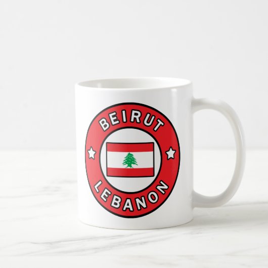 Beiroet Libanon Koffiemok (Rechts)
