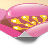 Beiroet Libanon Scooter-reisposter Poster (Hoek)