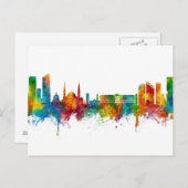 Beiroet Libanon Skyline Briefkaart (Voorkant / Achterkant)