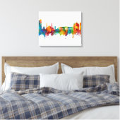 Beiroet Libanon Skyline Canvas Afdruk (Insitu (Slaapkamer))
