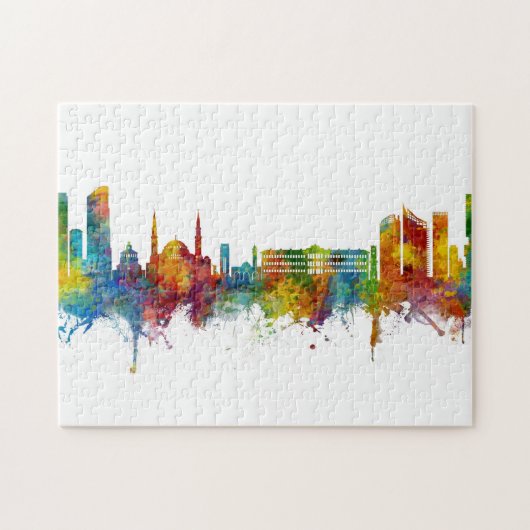 Beiroet Libanon Skyline Legpuzzel (Horizontaal)