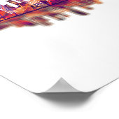 Beiroet Libanon Skyline Poster (Hoek)