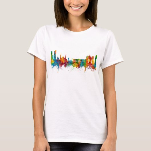 Beiroet Libanon Skyline T-shirt (Voorkant)