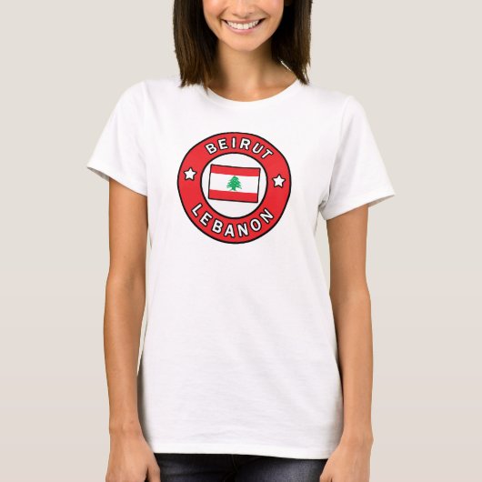 Beiroet Libanon T-shirt (Voorkant)