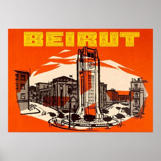 BEIRUT POSTER (Voorkant)