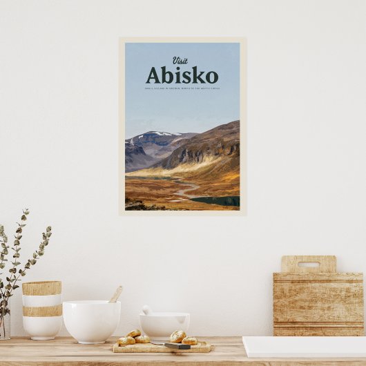 Beit Abisko Poster (Keuken)