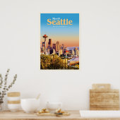 Beit Seattle Poster (Keuken)