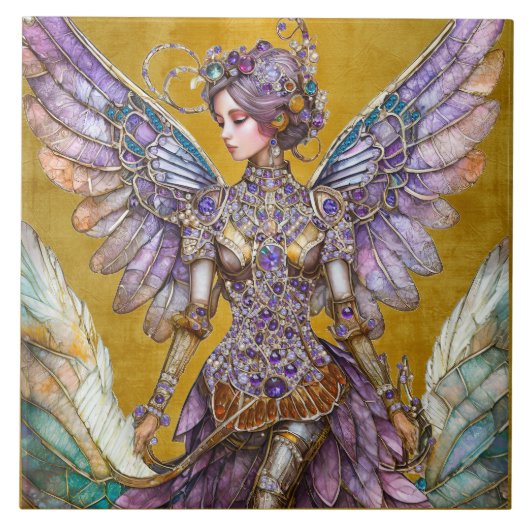 Bejeweled Sugar Plum Fairy Tegeltje (Voorkant)