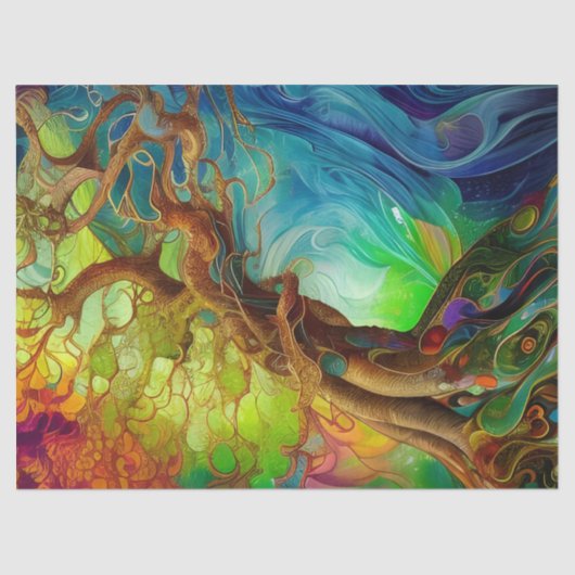 Bejeweled Tree of Life Tissuepapier (Voorkant)