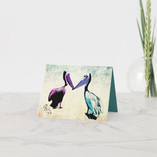 Bek aan Bek Feestdagen Kaart (Voorkant)