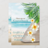 Beken van het gastboek - Weddenschap op de strand (Voorkant / Achterkant)