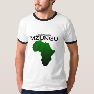 Bekend als Mzungu T-shirt